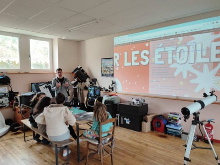 stage astronomie enfants astronomade