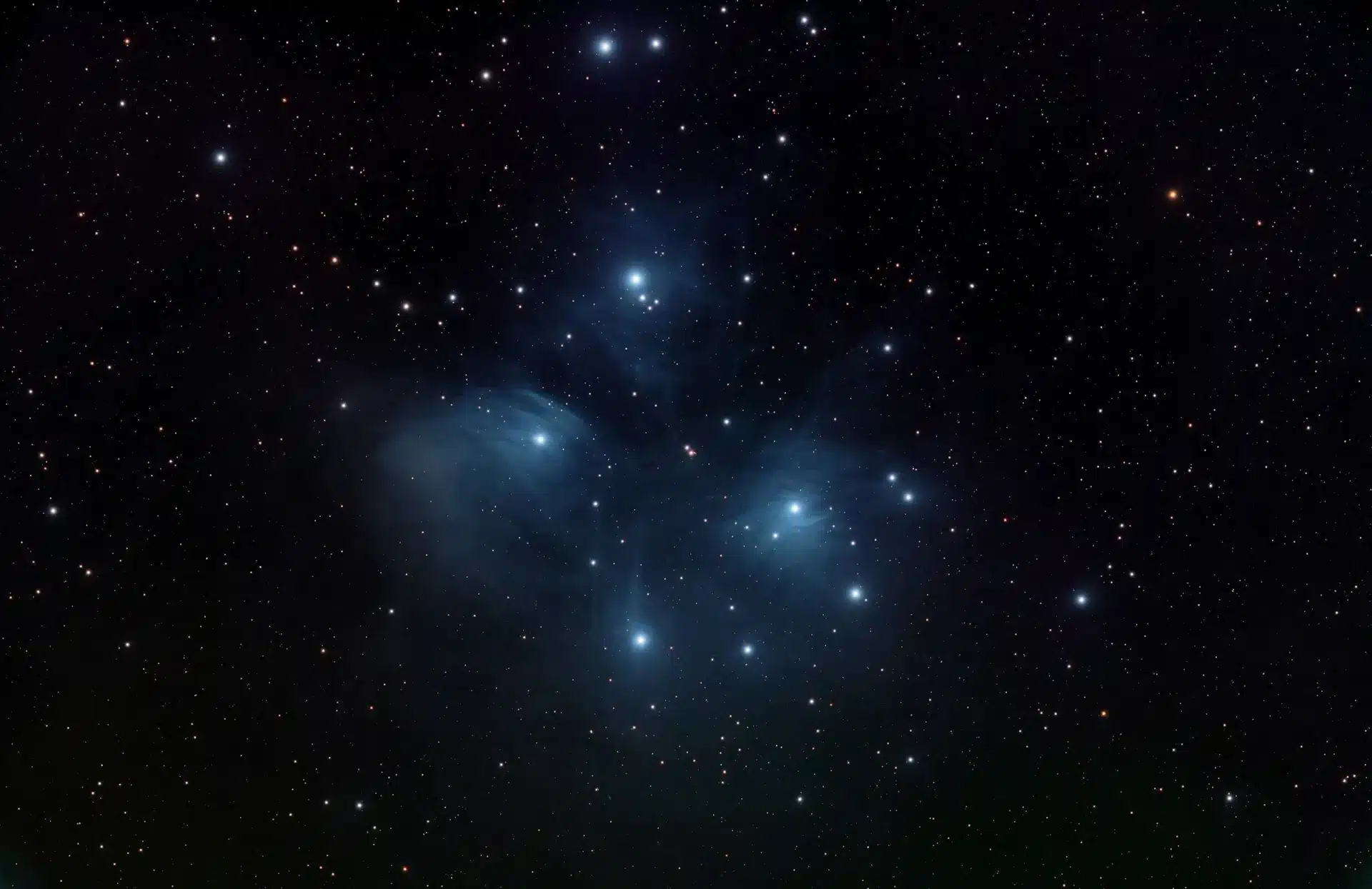 pleiades astronomie amas ouvert etoiles m45